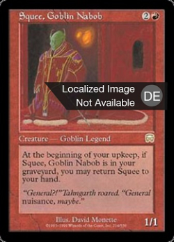 Squee, Goblin-Nabob