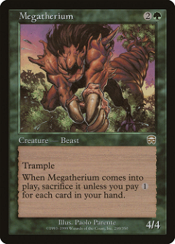 Megatherium image