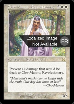 Cho-manno, révolutionnaire