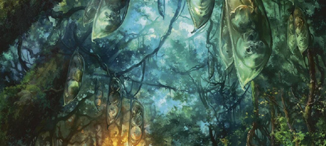 Grove of the Dreampods Crop image Wallpaper