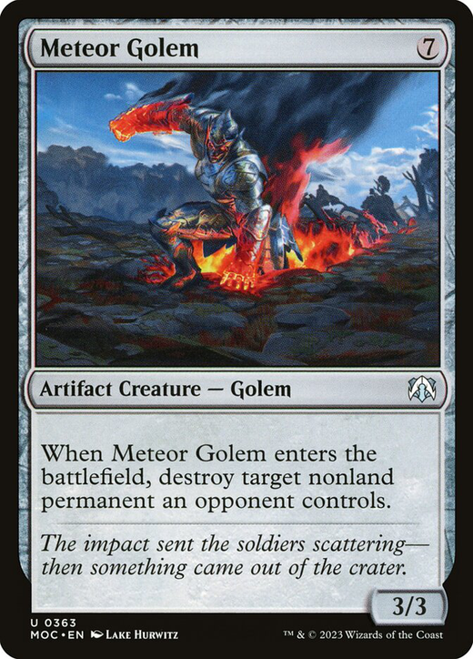 Meteor Golem image