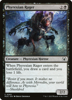Phyrexian Rager image