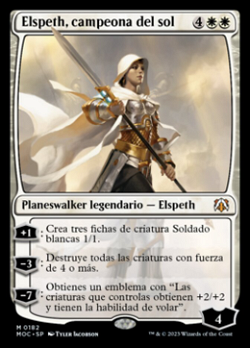 Elspeth, campeona del sol