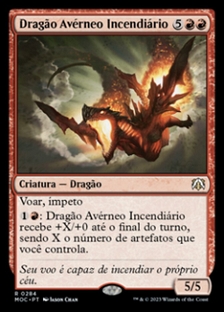 Dragão Avérneo Incendiário image