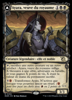 Ayara, Widow of the Realm // Ayara, Furnace Queen image