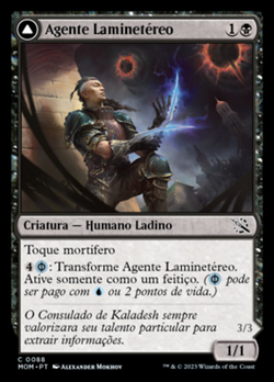 Agente Laminetéreo // Fura-mentes Gitaxiano