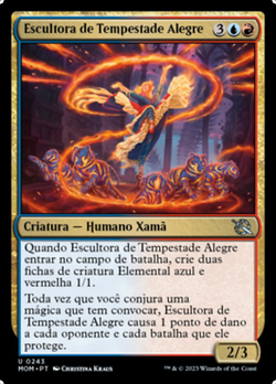 Escultora de Tempestade Alegre