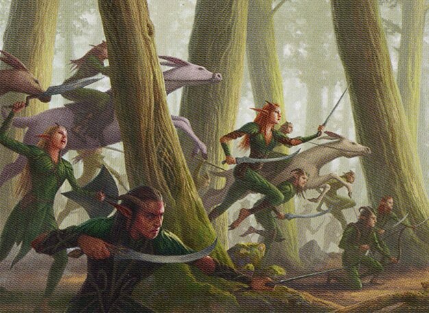 Invasion of Lorwyn // Winnowing Forces Crop image Wallpaper