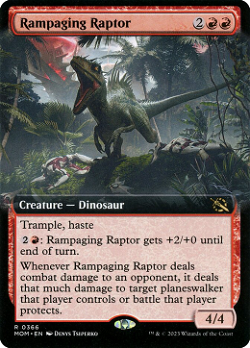 Rampaging Raptor
(AI translates the text to Korean)