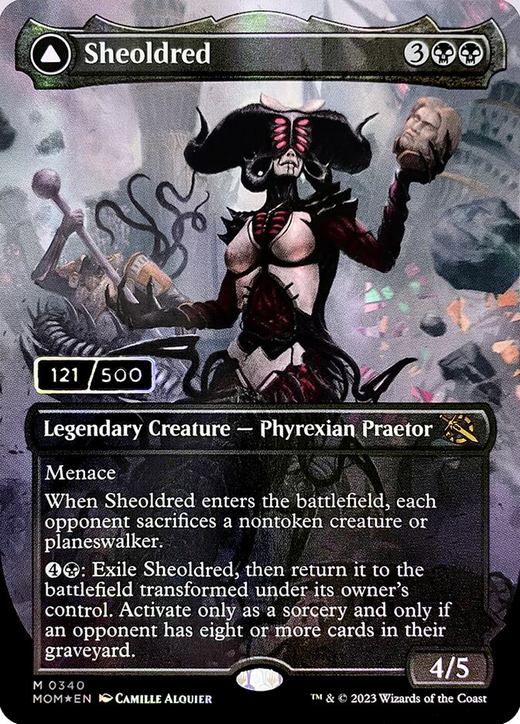 Sheoldred // The True Scriptures | Magic: the Gathering MTG Cards