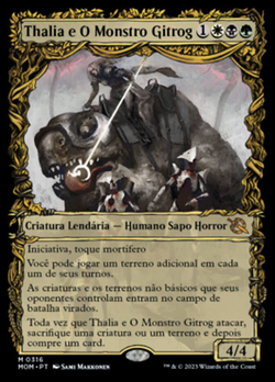 Thalia e O Monstro Gitrog