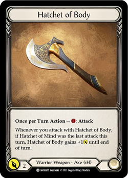 Hatchet of Body image