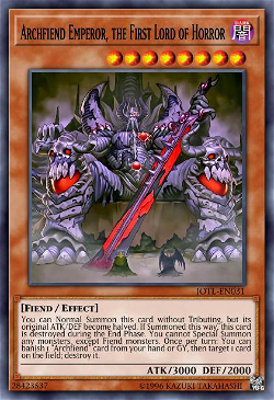 Archfiend Emperor, the First Lord of Horror image