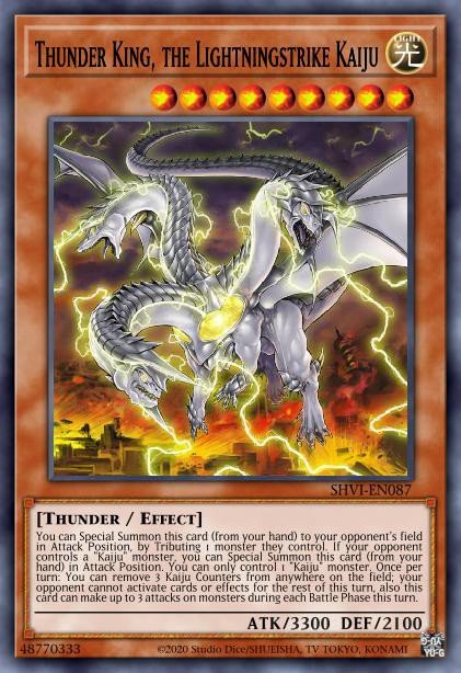 Thunder King, the Lightningstrike Kaiju Crop image Wallpaper