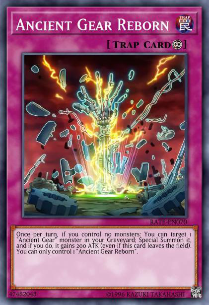 Equip Spell Card
Activate this card by targeting 1 Ancient Gear monster in your Graveyard; Special S image