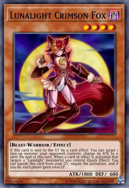 Lunalight Crimson Fox Crop image Wallpaper
