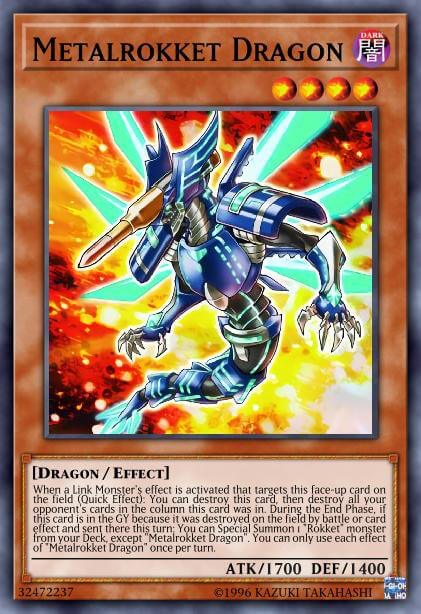 Metalrokket Dragon image