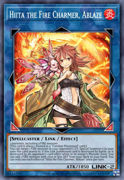 Hiita the Fire Charmer, Ablaze image