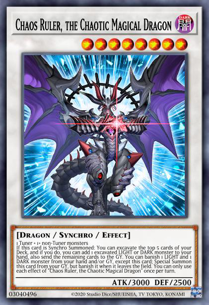 Chaos Ruler, o Dragão Mágico Caótico image
