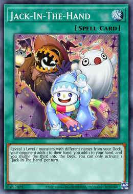 Card image in hand