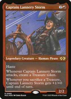 Kapitänin Lannery Storm