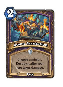 Arson Accusation