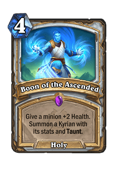 Boon of the Ascended