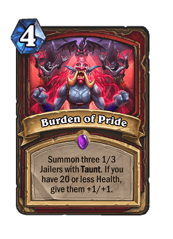 Burden of Pride