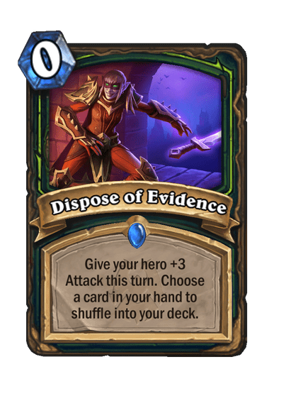 Dispose of Evidence image