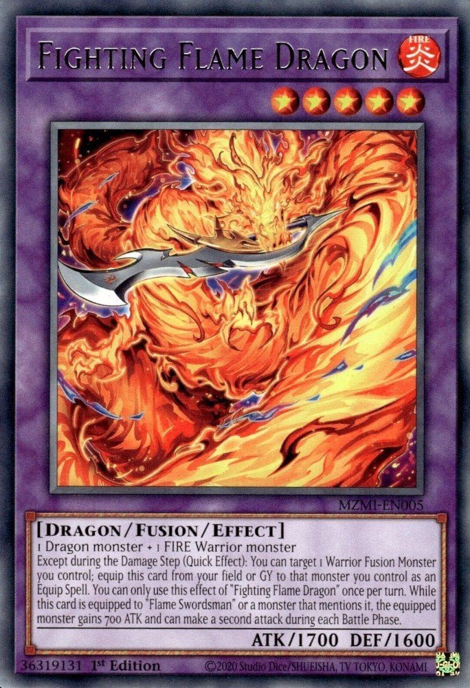 Fighting Flame Dragon Crop image Wallpaper