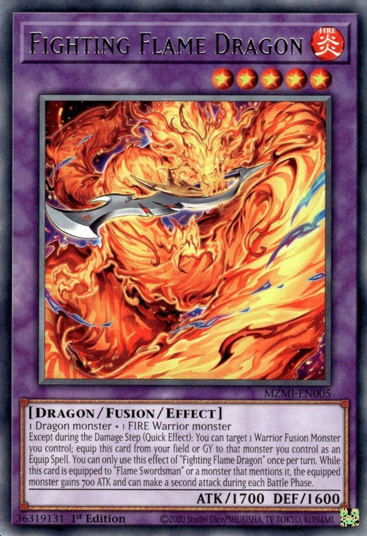 Fighting Flame Dragon image