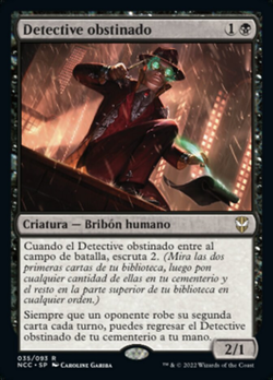 Detective obstinado