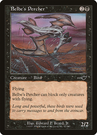 Belbe's Percher image