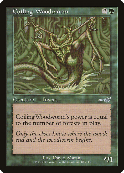 Coiling Woodworm image