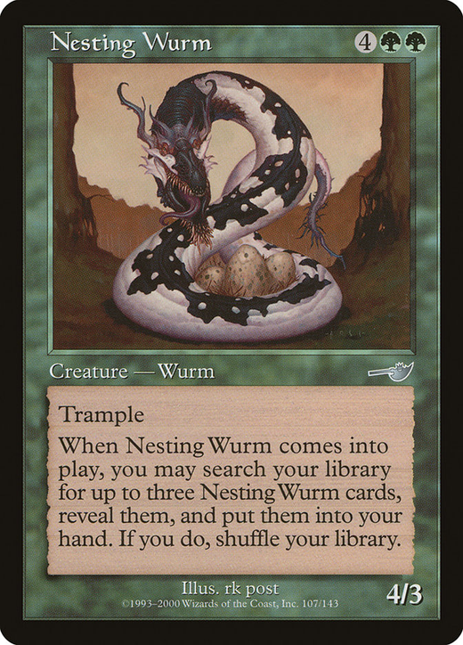 Nesting Wurm Full hd image