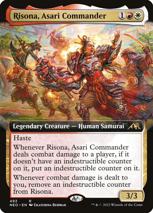 Risona, Comandante Asari image