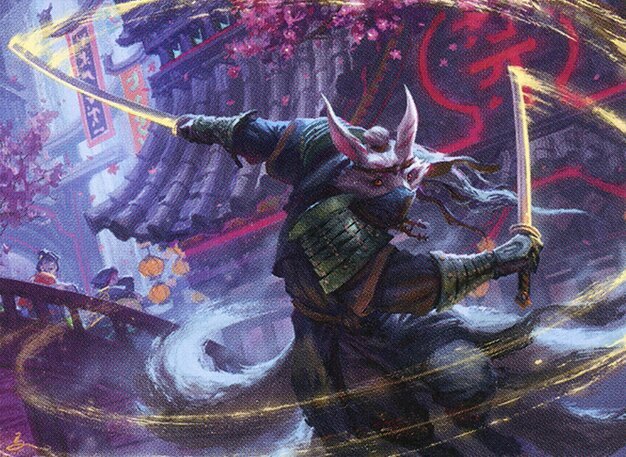 Blade-Blizzard Kitsune Crop image Wallpaper