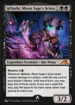 A-Nashi, Descendiente del Sabio Lunar.