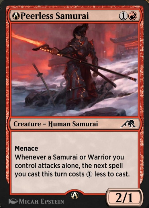 Um Samurai Sem Igual image
