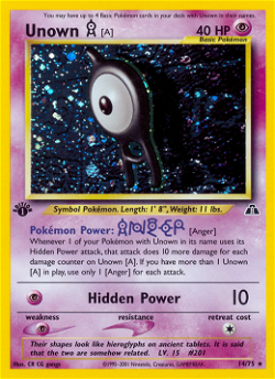 Unown [A] N2 14 image