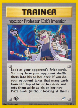Invenzione dell'Imitatore del Professor Oak N4 94