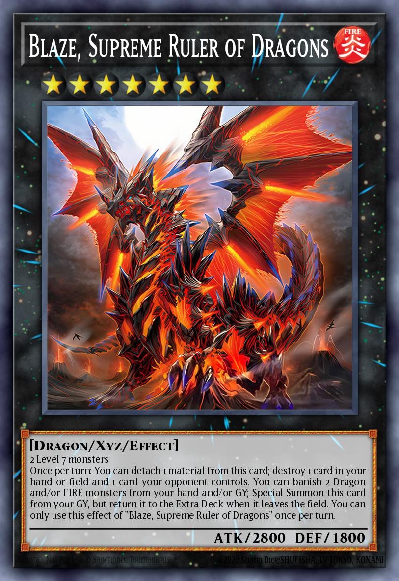 Blaze, Supreme Ruler of Dragons Crop image Wallpaper