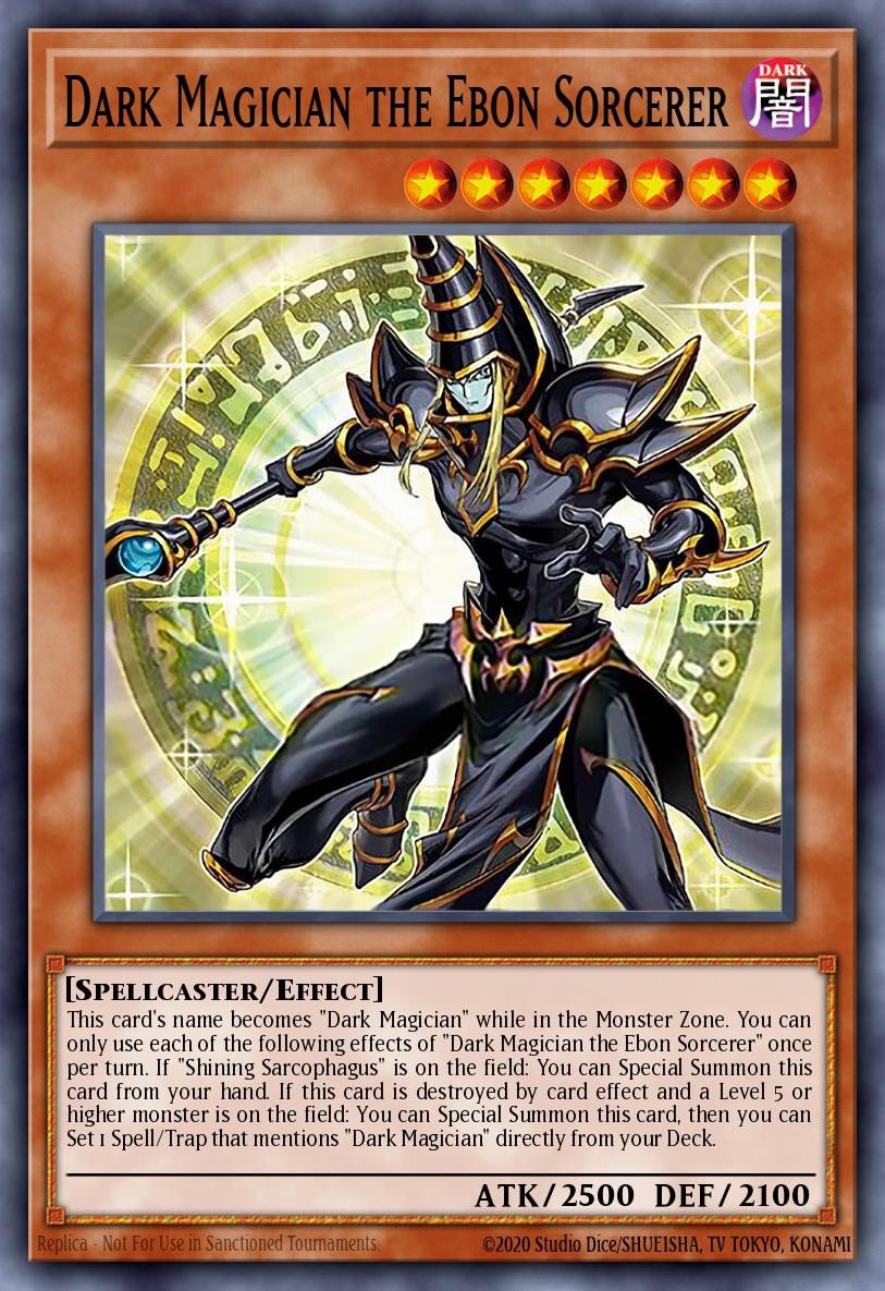 Dark Magician the Ebon Sorcerer Crop image Wallpaper