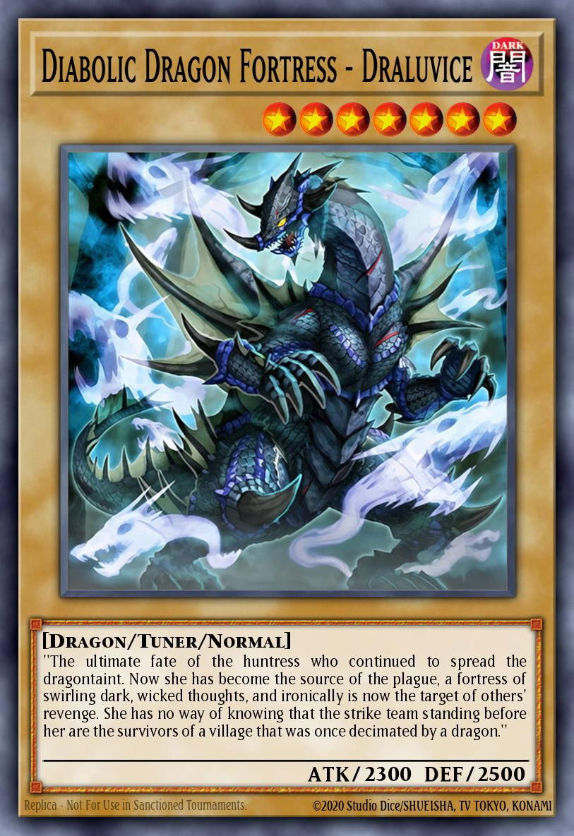 Diabolic Dragon Fortress - Draluvice Crop image Wallpaper