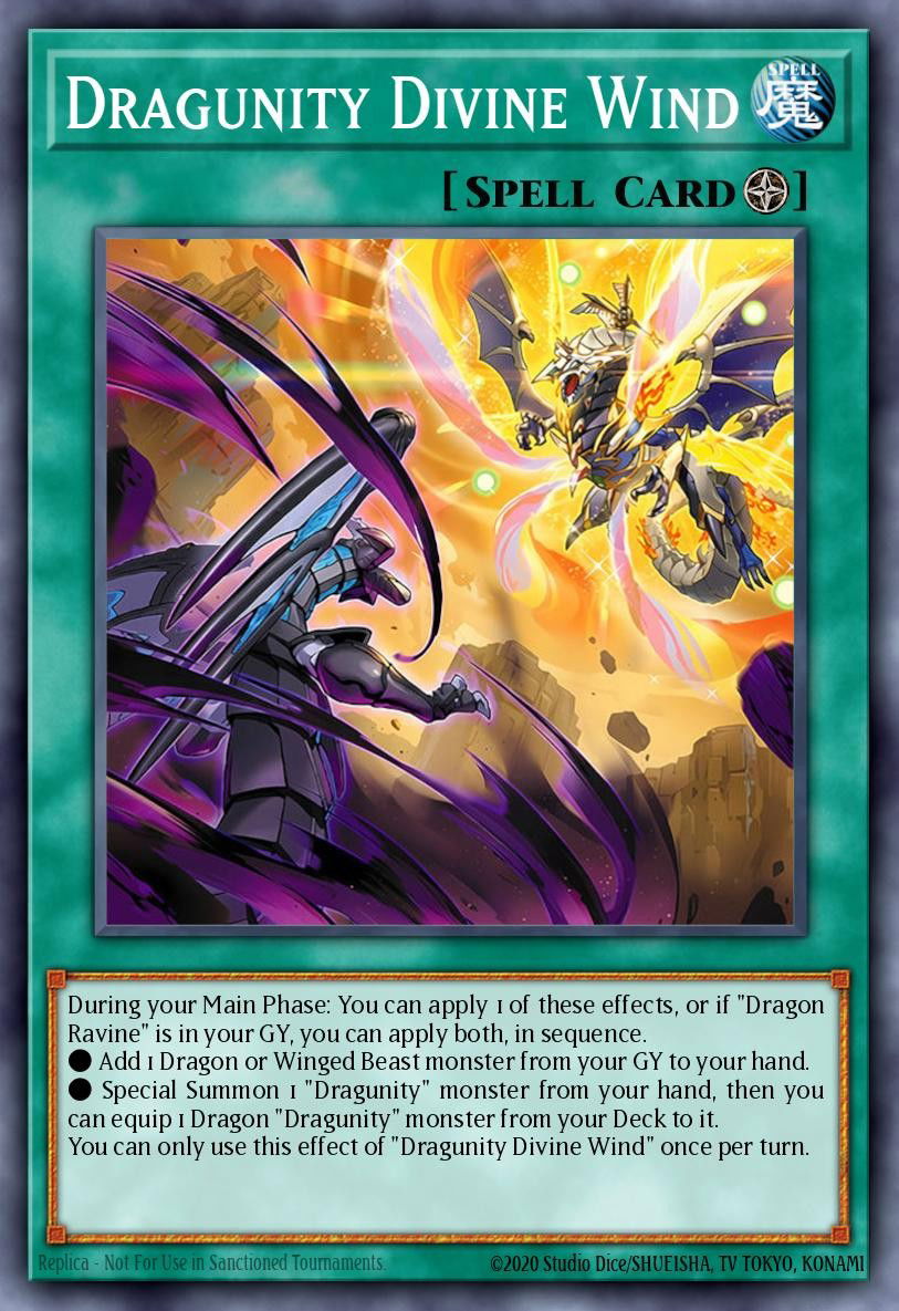 Dragunity Divine Wind Crop image Wallpaper