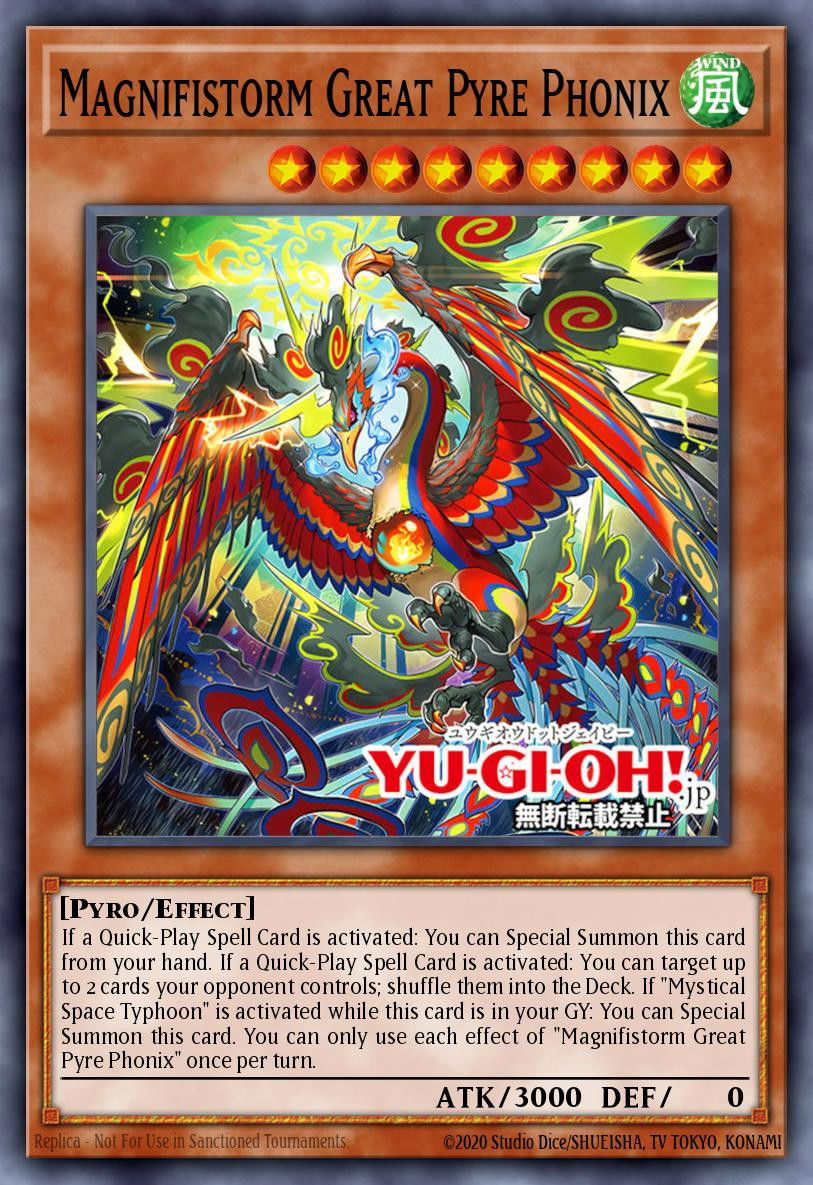 Magnifistorm Great Pyre Phonix Crop image Wallpaper