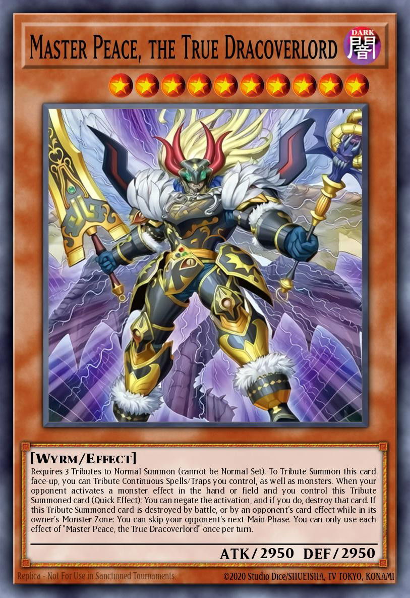 Master Peace, the True Dracoverlord Crop image Wallpaper