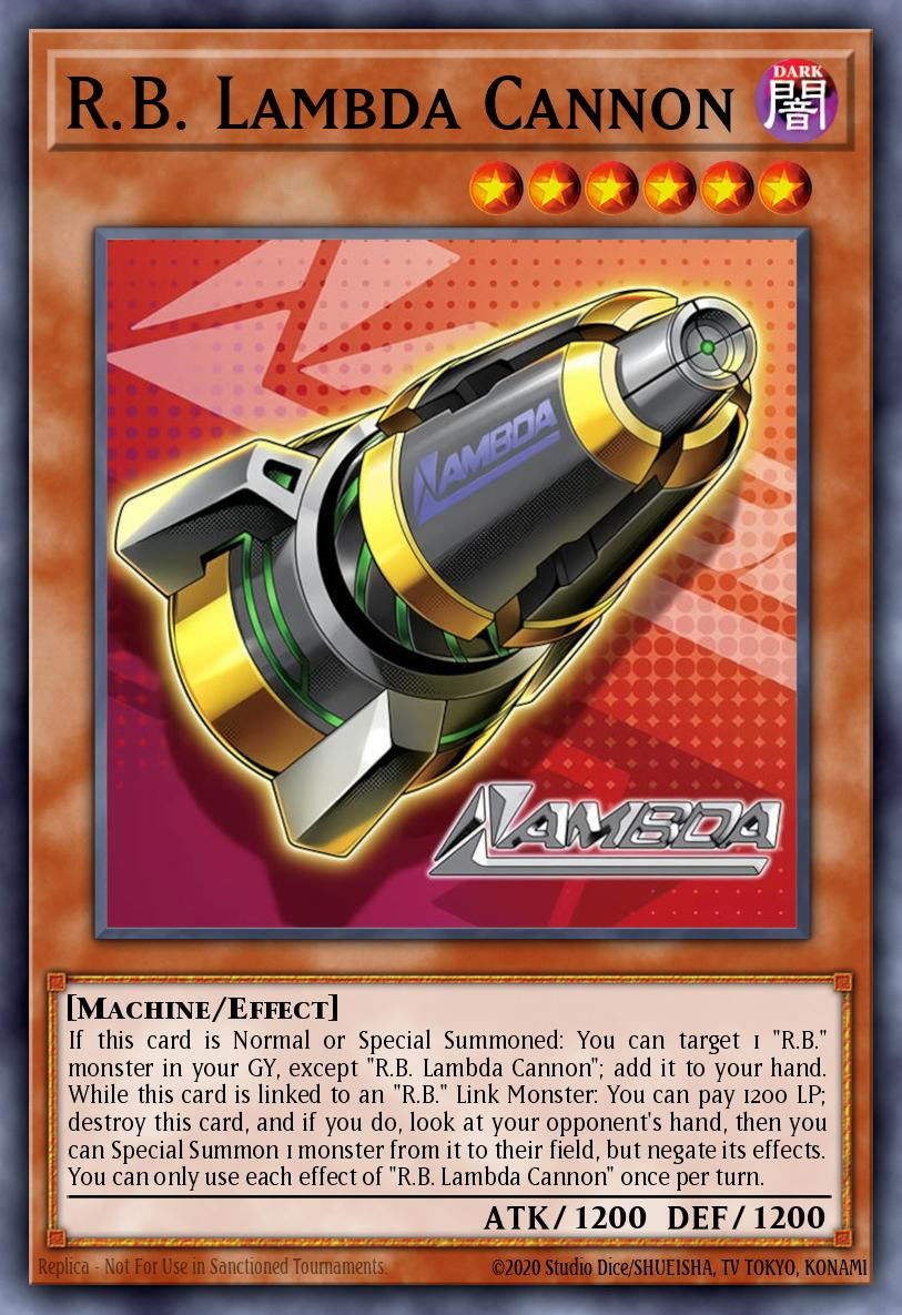R.B. Lambda Cannon Crop image Wallpaper
