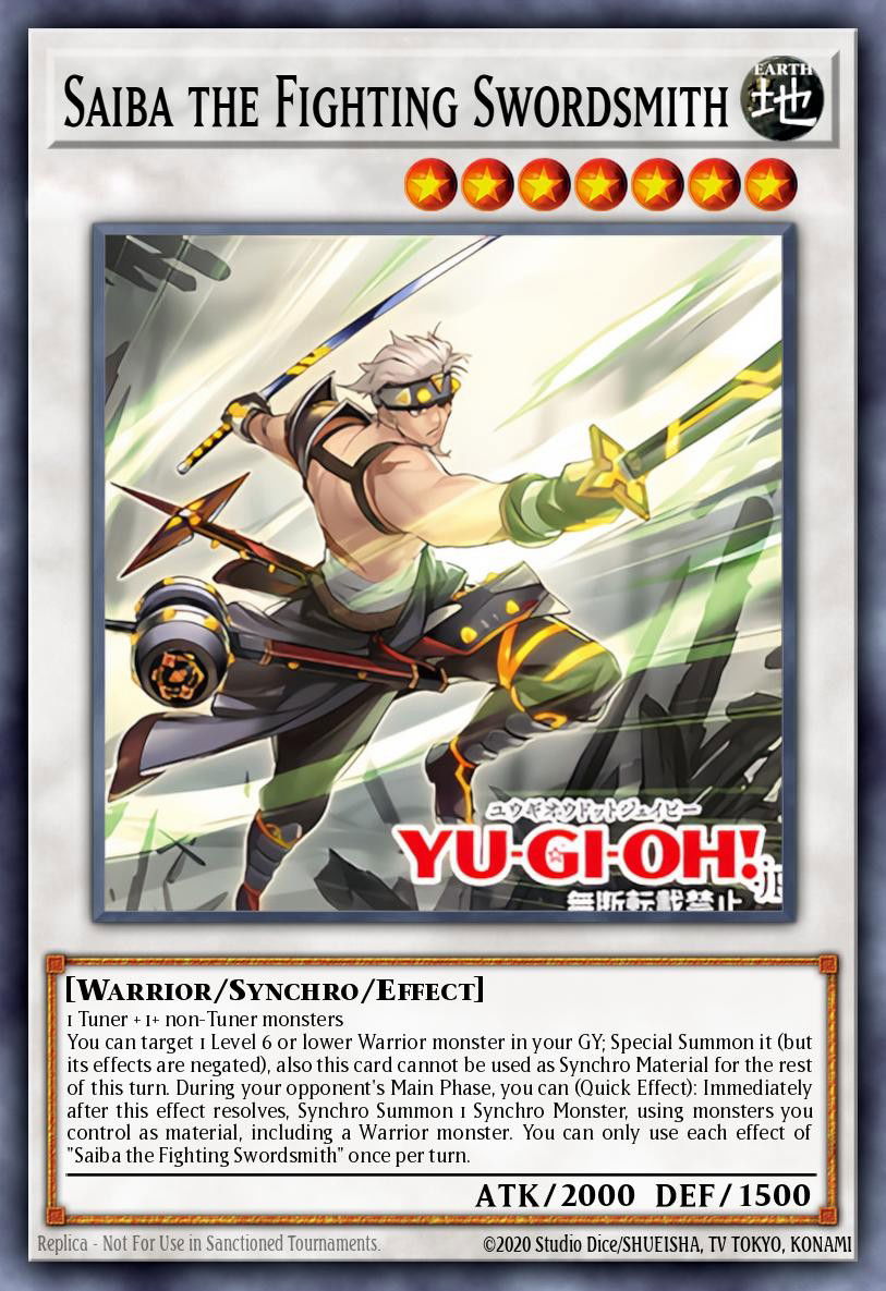 Saiba the Fighting Swordsmith Crop image Wallpaper