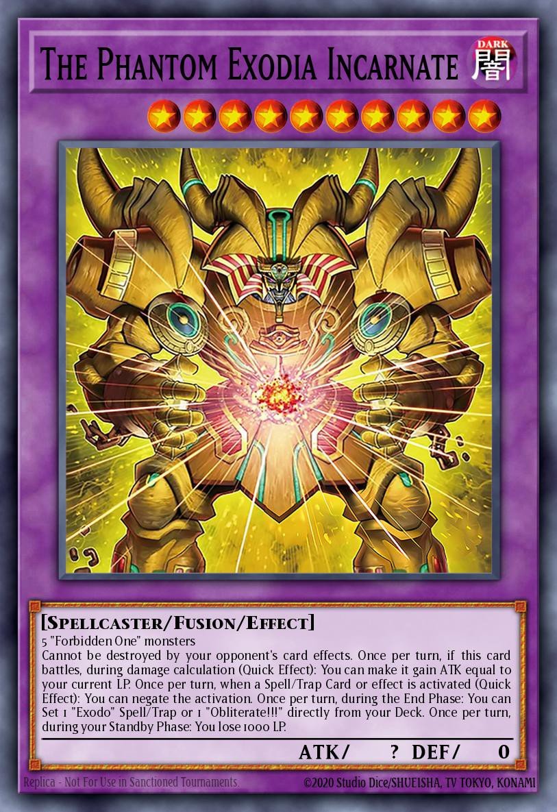 The Unstoppable Exodia Incarnate Crop image Wallpaper